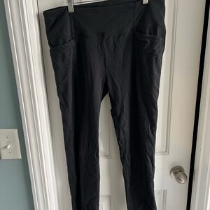 Athleta Black Leggings Pants